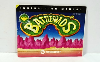 NES - Battletoads ohjekirja