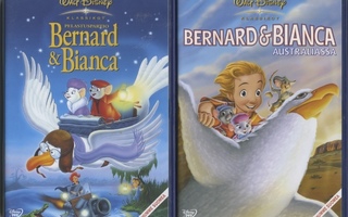 BERNARD & BIANCA ja B & B AUSTRALIASSA – 2 x Suomalainen DVD