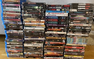 Iso leffapaketti (DVD ja blu-ray) yli 150 elokuvaa