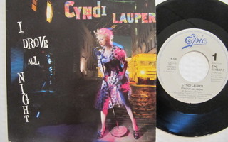 Cyndi Lauper I Drove All Night 7" sinkku