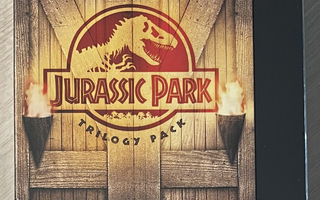 Jurassic Park Trilogia (3DVD) 1993-2001 (UUSI)