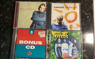 Samuli Edelman 2 cd, aikakone 1 cd ja 1 bonus cd