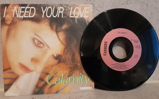 CALAMITY I need your love/I need your love(instrumental)