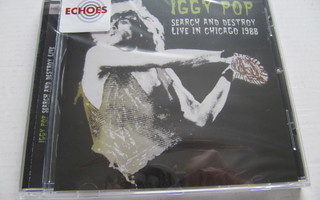 Iggy Pop Search and Destroy - Live in Chicago 1988 CD