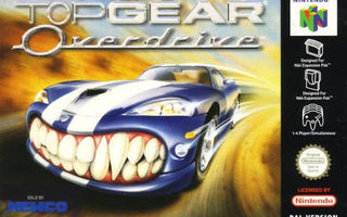 Top Gear Overdrive (CIB) N64 (Käytetty)