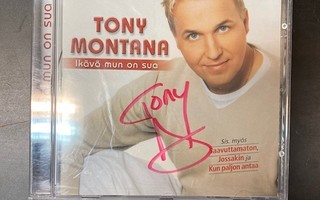 Tony Montana - Ikävä mun on sua (nimikirjoituksella) CD