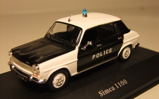 Simca 1100 -70 Poliisi 1:43