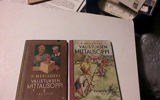 Mittausoppi, 2 kpl. , 1941 ja 1953.