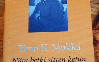 Timo K. Mukka : NÄIN HETKI SITTEN KETUN