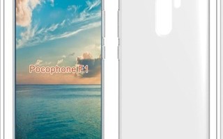 Xiaomi Pocophone F1 - Läpinäkyvä geeli-suojakuori #24757