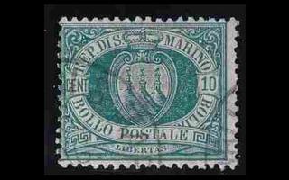 San Marino 14 o Vaakuna 10 C (1892)