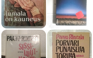 Paavo Rintala -kirjoja (alk. 3,50€)