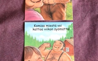 *KAKSI TYHJÄÄ POSTIKORTTIA*