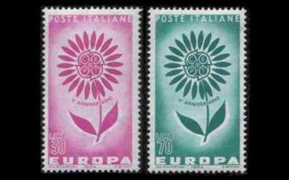 Italia 1164-5 ** Europa (1964)