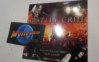 MÖTLEY CRUE - LIVE FROM CRUEFEST 2008 CD EP