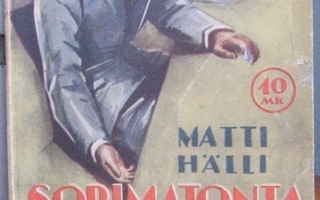 Matti Hälli: Sopimatonta kuolla yliopistolla, Wsoy 1943.
