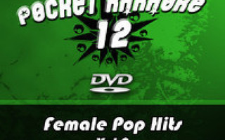 Pocket Karaoke 12 - Female Pop Hits Vol 2 -Karaoke DVD(uusi)