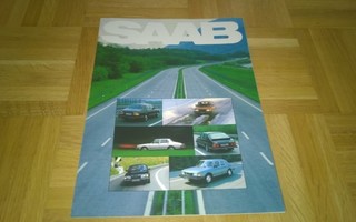 Esite Saab-mallisto 1982. 99, 99GL,900 GL/GLs/GLE, 900 Turbo