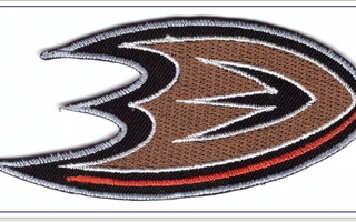 NHL  Anaheim Ducks -kangasmerkki / haalarimerkki