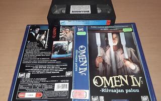 Omen IV: -Riivaajan paluu - SF VHS (Showtime)