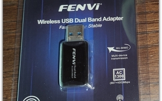 FENVI 2,4G/5Ghz USB 3.0 Wi-fi-sovitin 802.11AC #29124