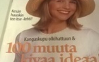 SUURI KÄSITYÖ  7/1999 Kangaskupu olkihattuun, lettimatto