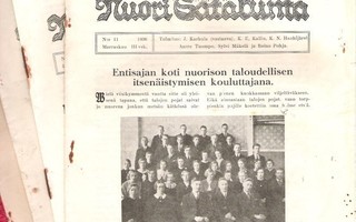 Nuori Satakunta, lehdet, 9 kpl., 7x1936, 1933 ja 1947.