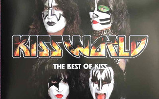 Kiss - Kissworld *UUSI* Red, Yellow & Orange Marbled Vinyl