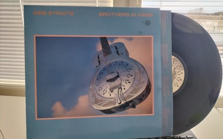 DIRE STRAITS, Brothers in arms, LP FIN -85 SIISTI KUNTO !!