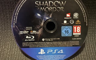 Middle Earth Shadow of Mordor - DISC PS4