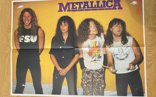 Metallica juliste ja postikortti