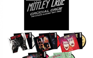 Mötley Crüe : Crücial Crüe Studio Albums 1981-1989 - 5CD