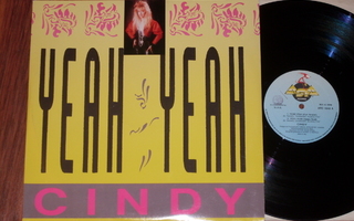 CINDY - Yeah Yeah - MAXI 12" - LP 1989 italopop EX-