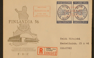 # 19216 # Postimerkkinäyttely 56 - R-FDC - Päikköpari