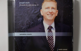 JOSEPH MERK - 20 ETUDES FOR CELLO SOLO op.11   CD