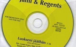 Jami & Regents  -  Luokseni Jääthän  -  CDS Promo