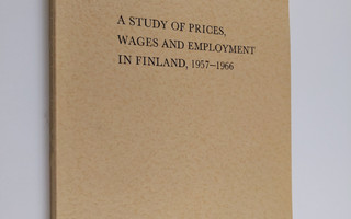 Ahti Molander : A study of prices, wages and employment i...