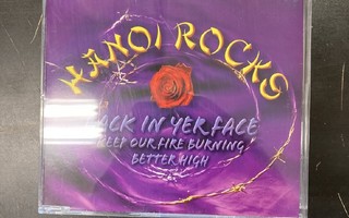 Hanoi Rocks - Back In Yer Face CDS
