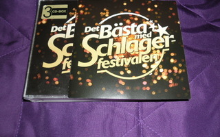 Det Bästa Med Schlagerfestivalen 3 CD Box
