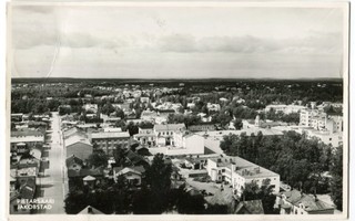 Pietarsaari Näkymä vesitornista, kulkenut 1956