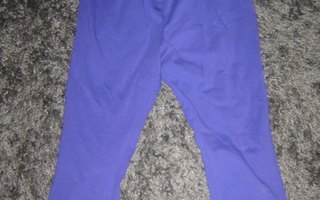 Violetit capripituiset leggingsit, koko 150 cm