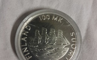 100 mk åland 1991