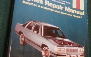 FORD & MERCURY Full-Size Models 1975-1987 V8 Korjauskirja