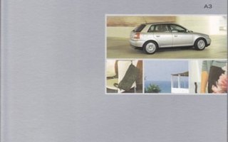 Audi A3 -esite, 2000