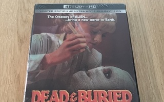 Dead & Buried 1981 4K Blu-ray (Limited Edition, kansi C)