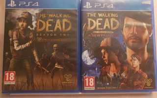 PS4 : The Walking Dead Kolme Peliä ( CIB )