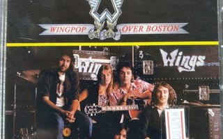 WINGS - WINGPOP OVER BOSTON 1976. 2CD