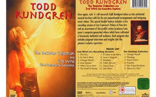 UUSI TODD RUNDGREN THE DESKTOP COLLECTION & 2nd WIND DVD