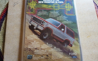 Ford Bronco -79 mainos