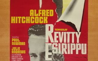 REVITTY ESIRIPPU - Alfred Hitchcock 1966, elokuvajuliste